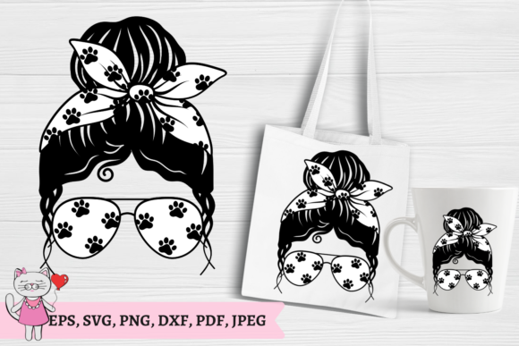 Dog Mom Life Svg for Crafts and Graphics