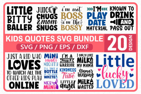 Kids Baby SVG Bundle Vol 3 – A Graphic Design Asset for Crafts and Creative Projects