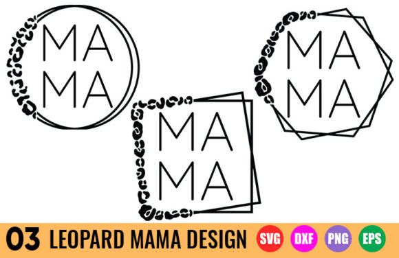Leopard Mama SVG Bundle for Local Business Branding