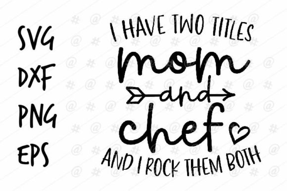 Mom Chef SVG: A Versatile Graphic for Crafts and Creative Projects