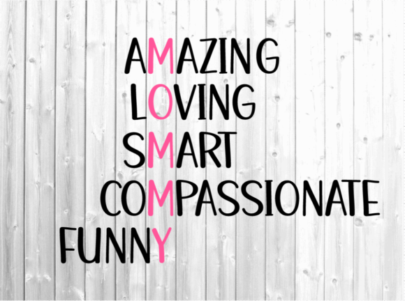 Mom Definition Svg - Mother's Day Graphics for Crafts