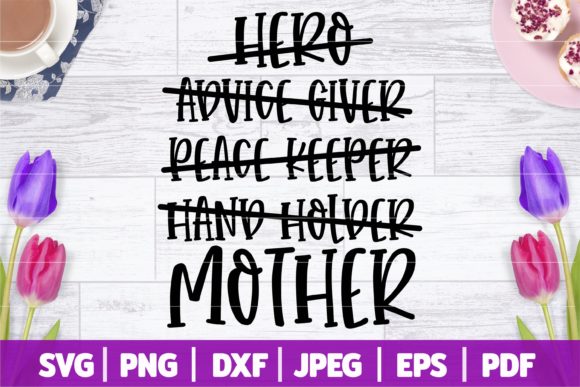 Mom Definition SVG Mother’s Day Graphics for Crafts